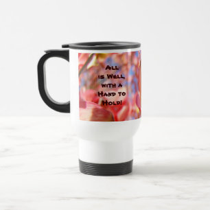 Alles ist gut mit einer Hand zu halten! Kaffeereis Reisebecher