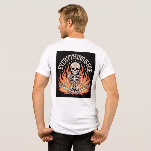 ALLES IST GUT Tri-Blend SHIRT (Rückseite voll)