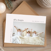 Alles ist hell Minimal Weihnachten Kinder Foto Grü