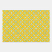 Alles ist helle Sammlung Zesty Yellow Citrus Burst Geschenkpapier Set (Vorderseite)