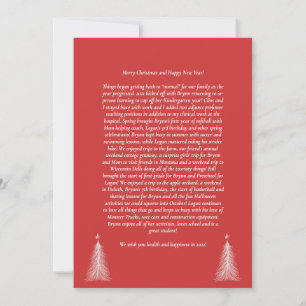 Alles ist heller 2 Foto Weihnachtskarte Einladung