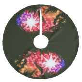 Alles ist helles Weihnachtsbaumrock Polyester Weihnachtsbaumdecke (Vorderseite)
