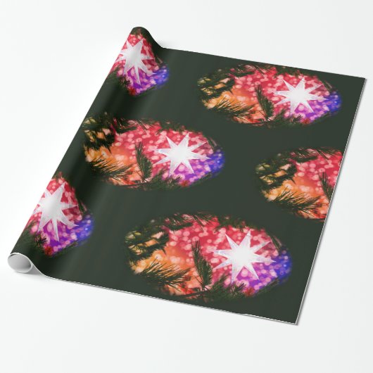 Alles ist helles WeihnachtsPackpapier Geschenkpapier (Ungerollt)