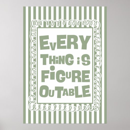 Alles ist herausfindbar poster (Vorne)