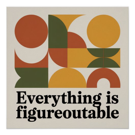 Alles ist herausfindbar poster (Vorderseite)