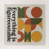 Alles ist herausfindbar puzzle (Horizontal)