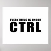 Alles ist in Kontrolle Poster (Vorne)