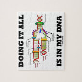 Alles ist in meiner DNA (DNA-Replikation) Puzzle (Vertikal)
