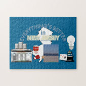 Alles ist in New-Jersey Puzzlespiel besser Puzzle (Horizontal)