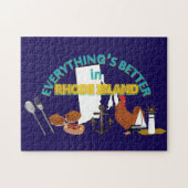 Alles ist in Rhode Island Puzzlespiel besser Puzzle (Horizontal)
