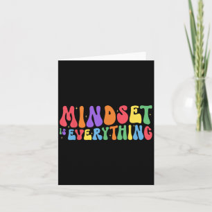 Alles ist inspirierend und motiviert karte