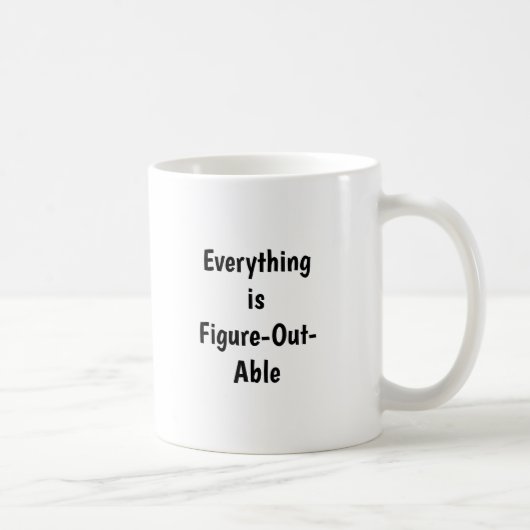 Alles-ist-Lösbar-Tasse Kaffeetasse (Rechts)