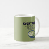 Alles ist Matcha Kaffeetasse (VorderseiteRechts)