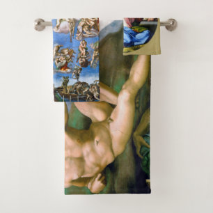 Alles ist Michelangelo Badhandtuch Set