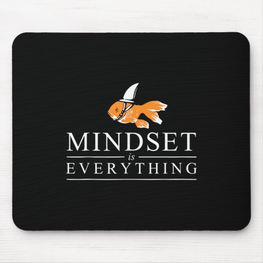 Alles ist Mindset Motivierend Inspiration Sha Mousepad (Vorne)