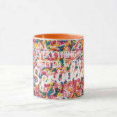 Alles ist mit besprüht besser tasse (Zentrum)