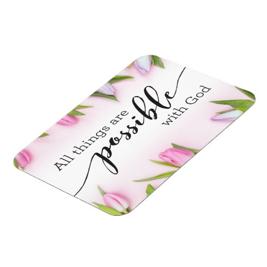 Alles ist mit Gott möglich Magnet (Linke Seite)