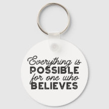 Alles ist möglich für einen, der glaubt
