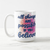 Alles ist möglich kaffeetasse (Links)