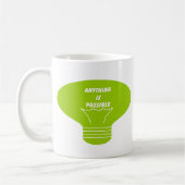 Alles ist möglich kaffeetasse (Links)