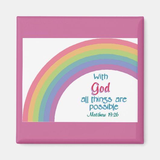 Alles ist möglich magnet (Vorne)