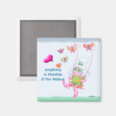 Alles ist möglich magnet (Vorderseite/Rückseite)