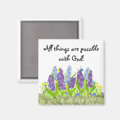 Alles ist möglich magnet (Vorderseite/Rückseite)