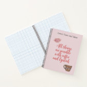 Alles ist möglich mit Kaffee und Lipstick Notizblock (Innenseite)