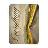 "Alles ist möglich" Motivation Affirmation Magnet (Vertikal)