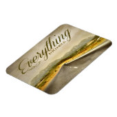 "Alles ist möglich" Motivation Affirmation Magnet (Linke Seite)