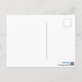 "Alles ist möglich" Motivation Affirmation Postkarte (Rückseite)