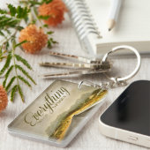 "Alles ist möglich" Motivation Affirmation Schlüsselanhänger (Vorderseite rechts)