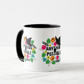 Alles ist möglich Motivierend Tasse (Vorderseite Links)