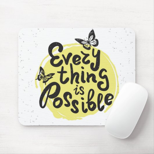 Alles ist möglich mousepad (Mit Mouse)