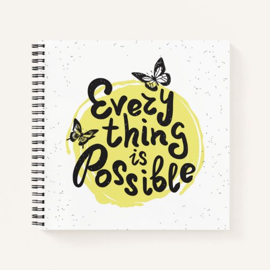 Alles ist möglich notizblock (Vorderseite)