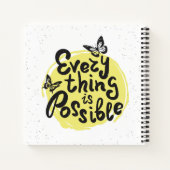 Alles ist möglich notizblock (Rückseite)