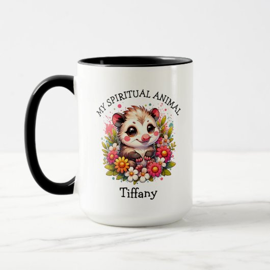 Alles ist möglich | Personalisiert Tasse (Links)