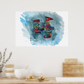 Alles ist möglich poster (Küche)