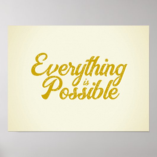 Alles ist möglich poster (Vorne)