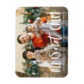 Alles ist nicht ruhig und das Foto ist ein schöner Magnet (Vertikal)