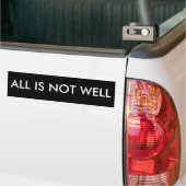 ALLES IST NICHT WOHL AUTOAUFKLEBER (Auf Lkw)