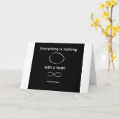 Alles ist nichts mit einer Drehung Solidchainwear Karte (Gelbe Blume)