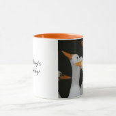 Alles ist nur Ducky White Ducks Tasse (Zentrum)