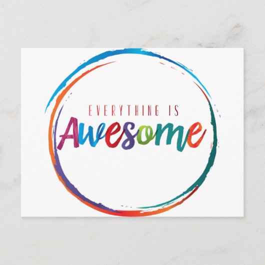 Alles ist Phantastisch Postkarte (Vorderseite)