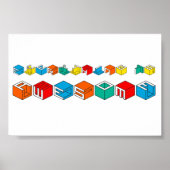 Alles ist Phantastisch Print Poster (Vorne)