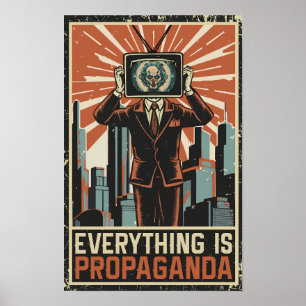Alles ist Propaganda Poster