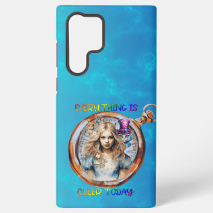 Alles ist Queer heute - Alice im Wunderland  Samsung Galaxy Hülle