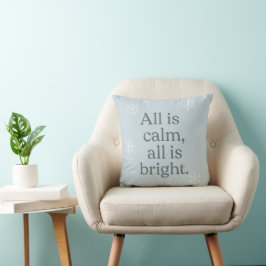 Alles ist ruhig, alles ist hell – Snowlight Calm S Kissen