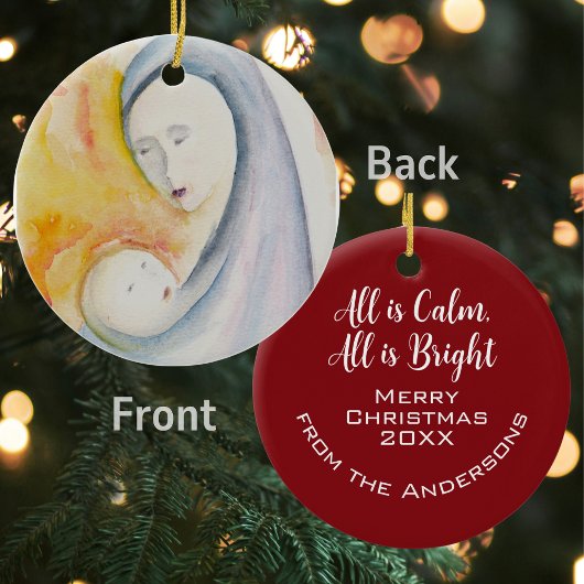 Alles ist ruhig, alles ist hell und wasserfarbig keramik ornament