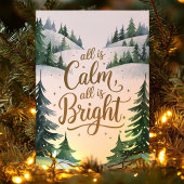 Alles ist ruhig, alles ist helle Weihnachten